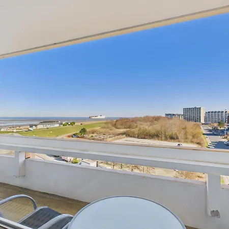 Апартаменты Haus Atlantic Whg. 507, Strandhausallee 29, Cuxhaven-doese, Seesicht